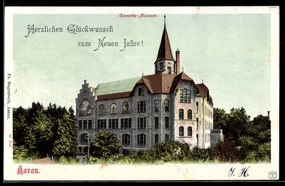 Cartes postales: AK Aarau, Gewerbe-Museum – D'occasion à Berlin par bartko-reher