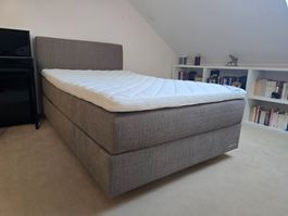 Luxuriöses Boxspringbett 120x200 - Neuwertig – 35% Rabatt