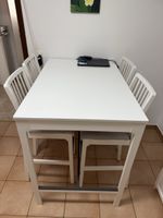Bartisch mit 4 Stühlen Ikea EKEDALEN