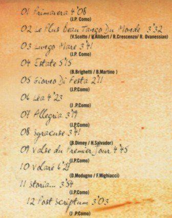 CD: Jean-Pierre Como, André Ceccarelli, Thomas Bramerie - Storia – Usato da Unterbäch venduto da gond 1