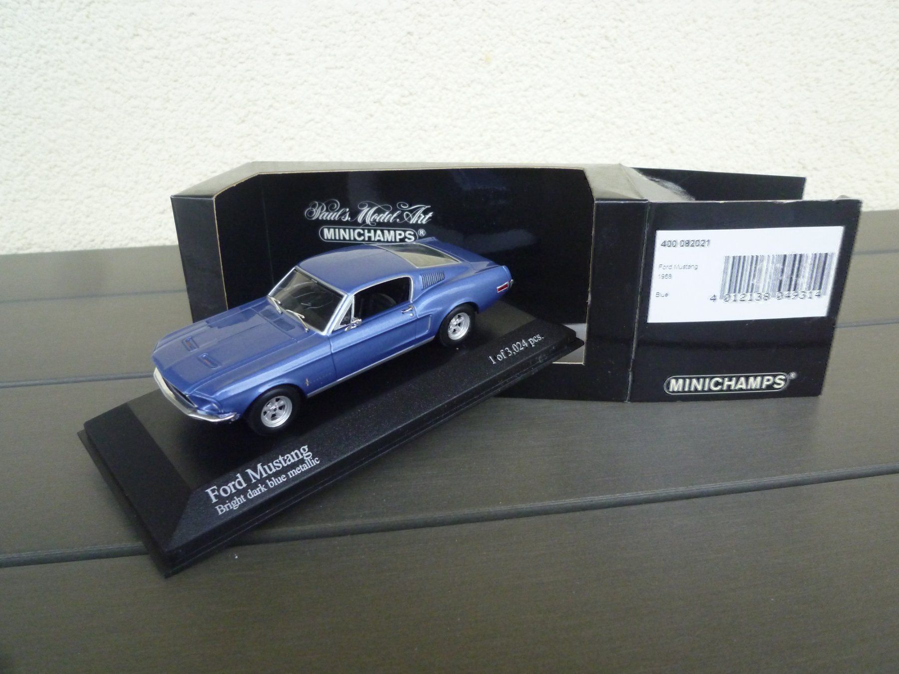 Minichamps Modellini d'auto: Ford Mustang (1968) – Nuovo e nell'imballaggio originale da Flawil venduto da Imperiosud