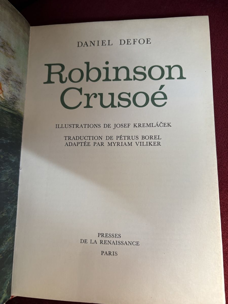Bücher: Robinson Crusoe – Gebraucht aus Yverdon-les-Bains von Livia.vtier 3