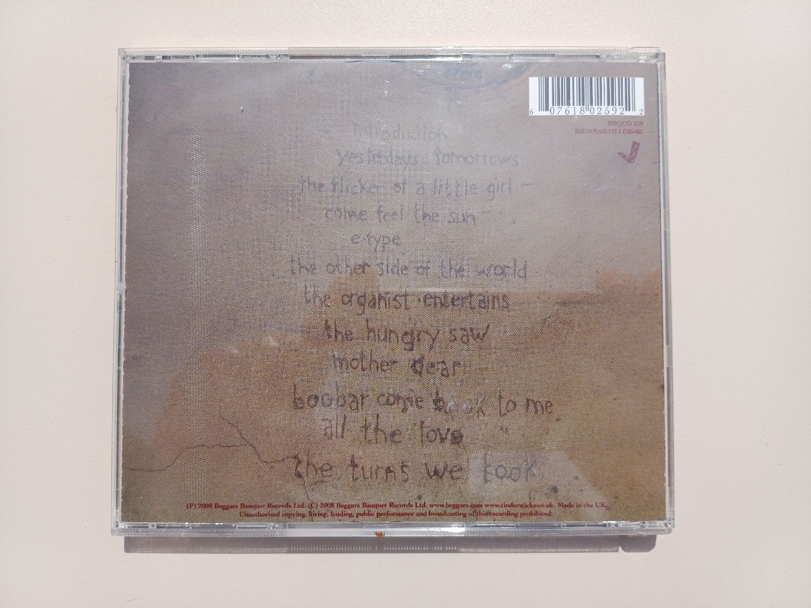 CD: Tindersticks "The hungry saw" CD – Nuovo (secondo la descrizione) da Begnins venduto da Drastic-Sound 1