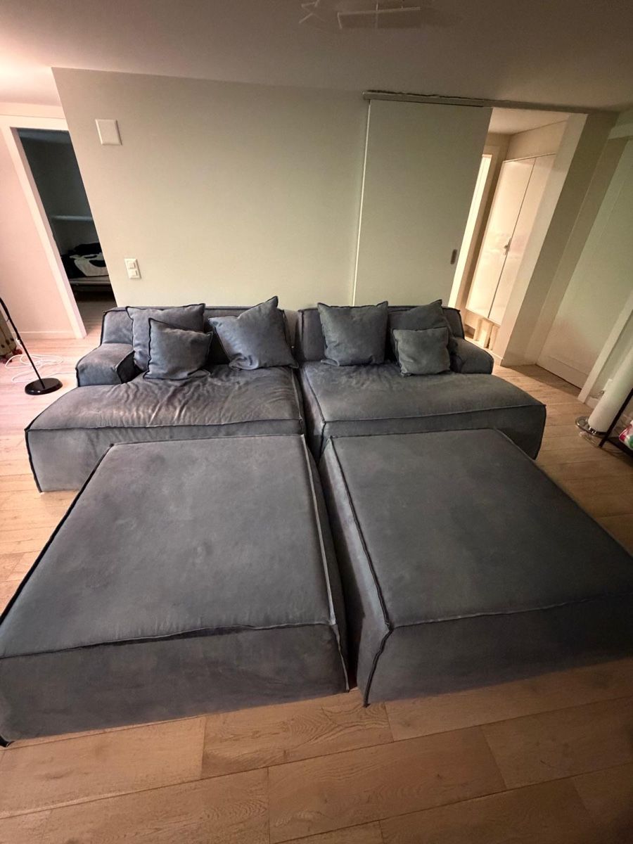 Sofas: Canapé en daim – Gebraucht aus Collonge-Bellerive von TheBroker11