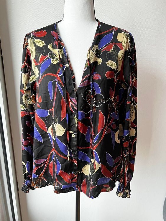 Mango Camicette: Mango Bluse, Grösse M, Blumenmuster – Usato da Riehen venduto da edu_92w7 6