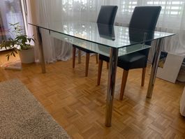 Esstisch Glas