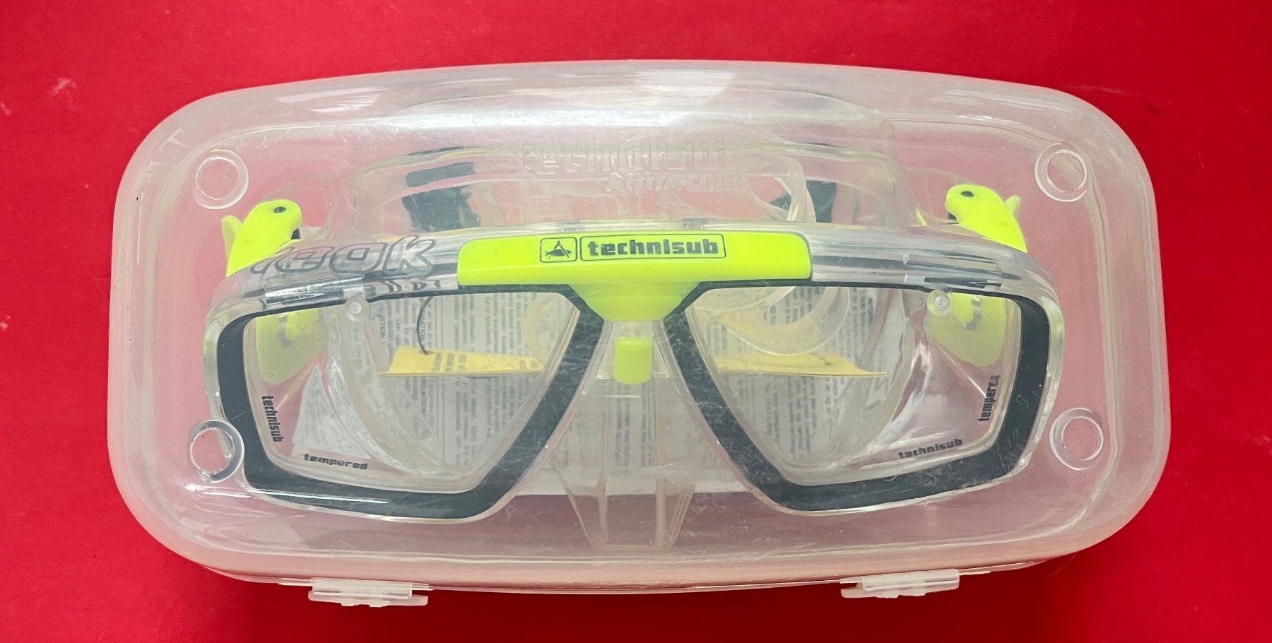 Flossen, Masken & Schnorchel: Tauchermaske Technisub Look – Neu (gemäss Beschreibung) aus Cresciano von TicinoGrigioni 2