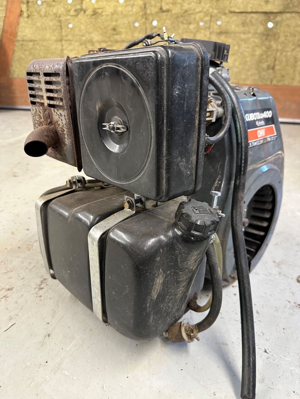 Kubota Raufutterernte: Kubota GH400 Motor – Defekt aus Weiach von  3