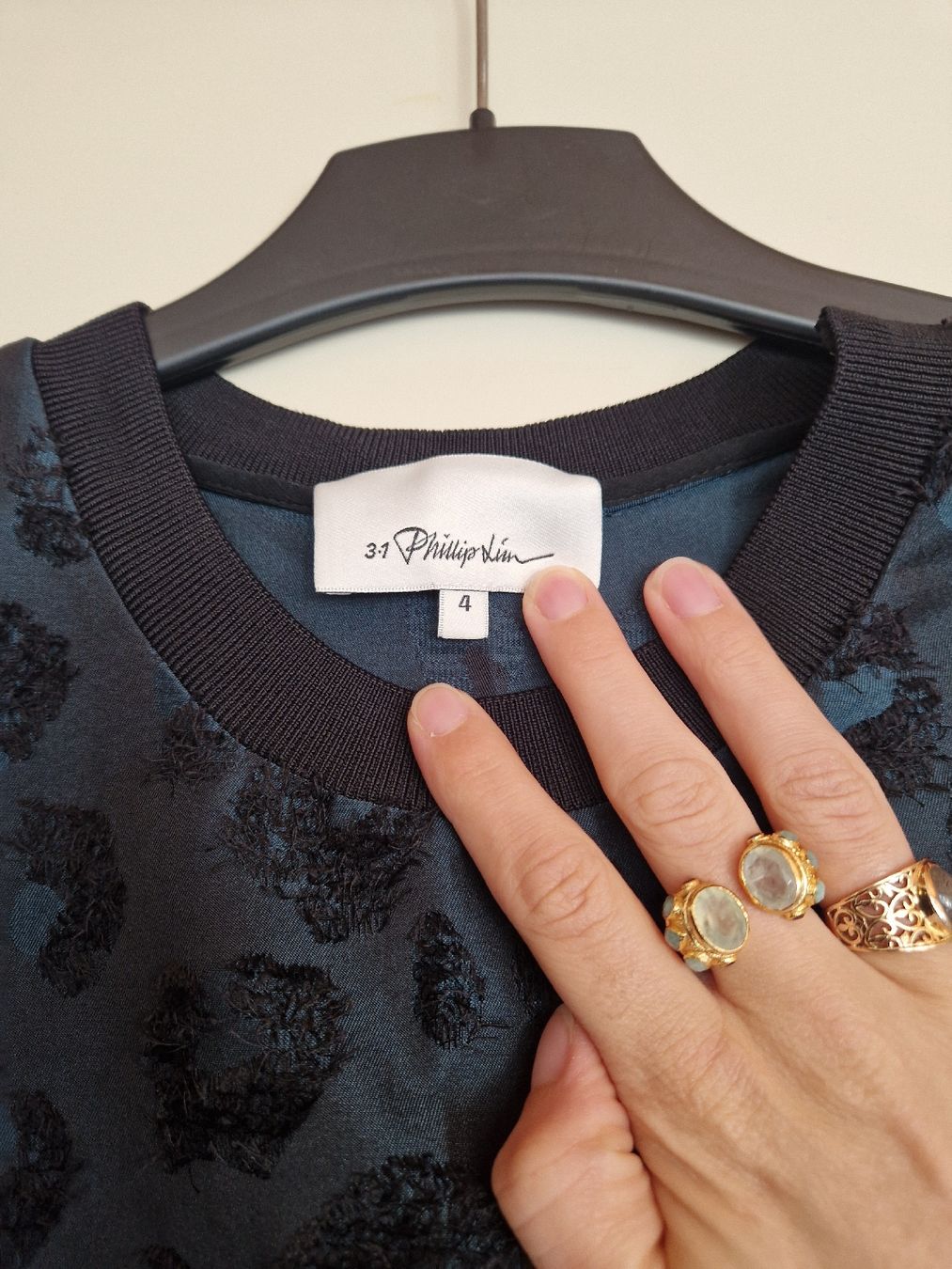 Phillip Lim Kleider: Robe Philipp Lim T4 velours léopard laine soie – Gebraucht aus Pully von Patriciaeve 2