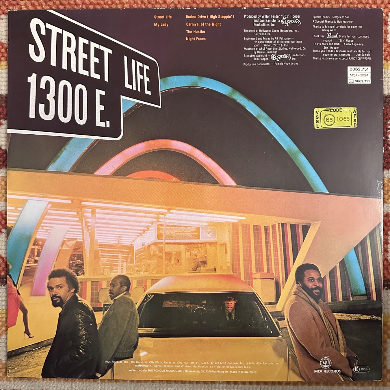 Dischi in vinile: LP - Crusaders - Street Life – Usato da Breganzona venduto da Onairda75 1