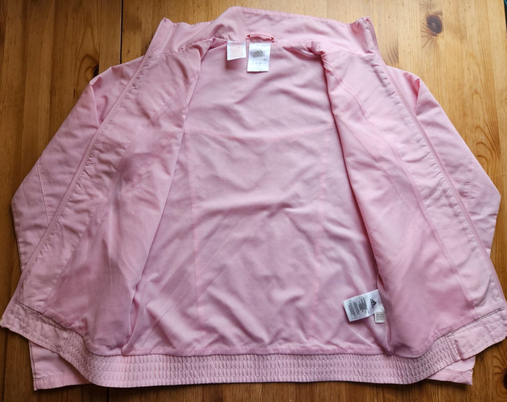 Adidas Giacche: Jacke adidas Grösse 176 rosa retro Pullover – Usato da Hägglingen venduto da United-Village-Trade 3