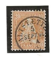 ALTSTAETTEn 05.09.66 auf Zu#32 Mi#24 Vollstempel [3B5]