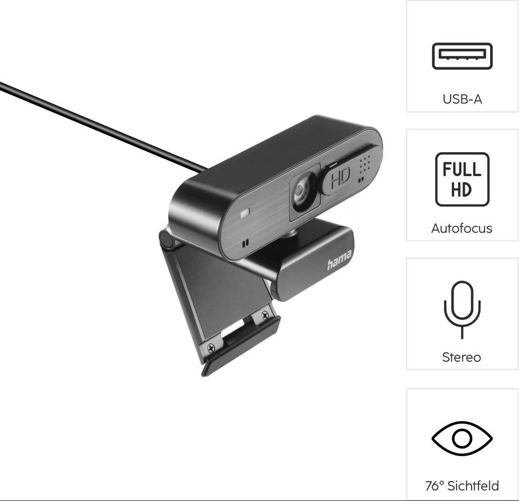 Hama Webcam: Hama C-600 Pro - 2Mpx Webcam – Usato da Pfäffikon SZ venduto da smartswiss17 1