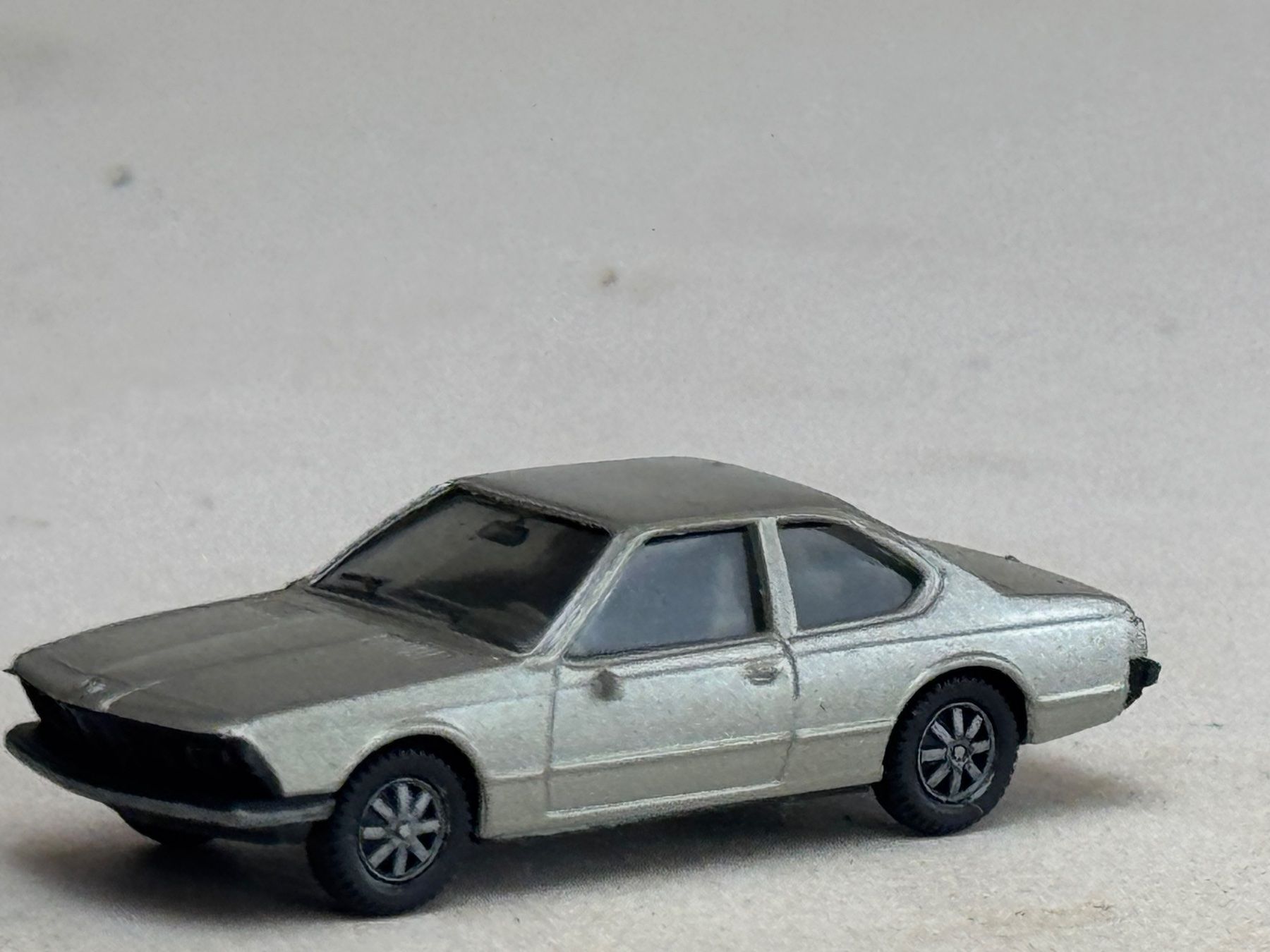 Herpa Modellini d'auto: VE1- Herpa BMW 633 CSI silbermetallic – Usato da Elm venduto da Wikmtz