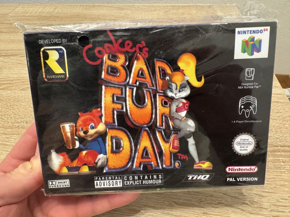 Conker's Bad Fur Day N64 PAL | Kaufen auf Ricardo