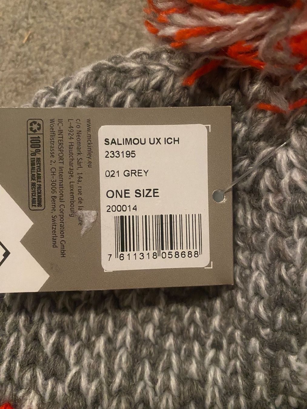 Copricapi, berretti & cappellini: Mütze Intersport grau – Nuovo e nell'imballaggio originale da Altendorf venduto da am9j_nt 1