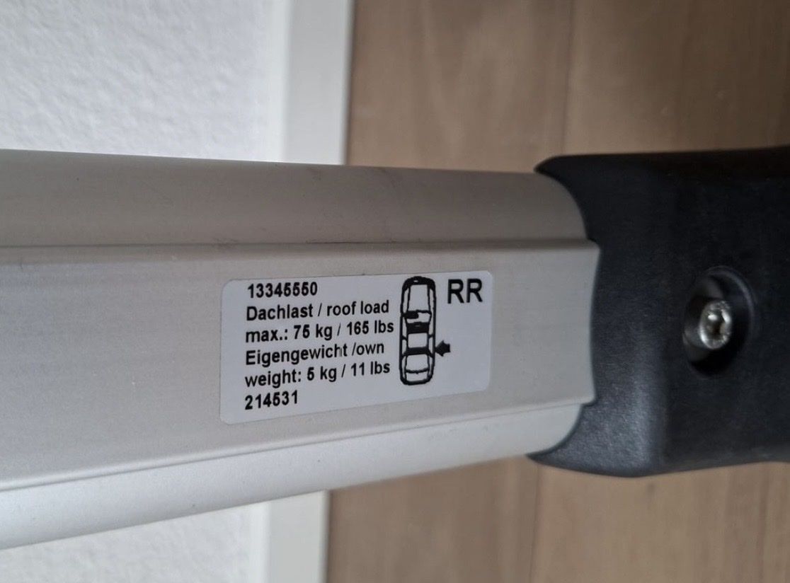 Dachträger: Original Opel dachträger, avec 2 clés, charge max 75kg – Gebraucht aus Châtillon JU von swisshashashin 2