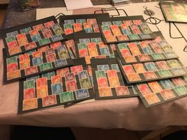 13x CH-Briefmarken Serie Post und Baudenkmäler 1960 (900-15)