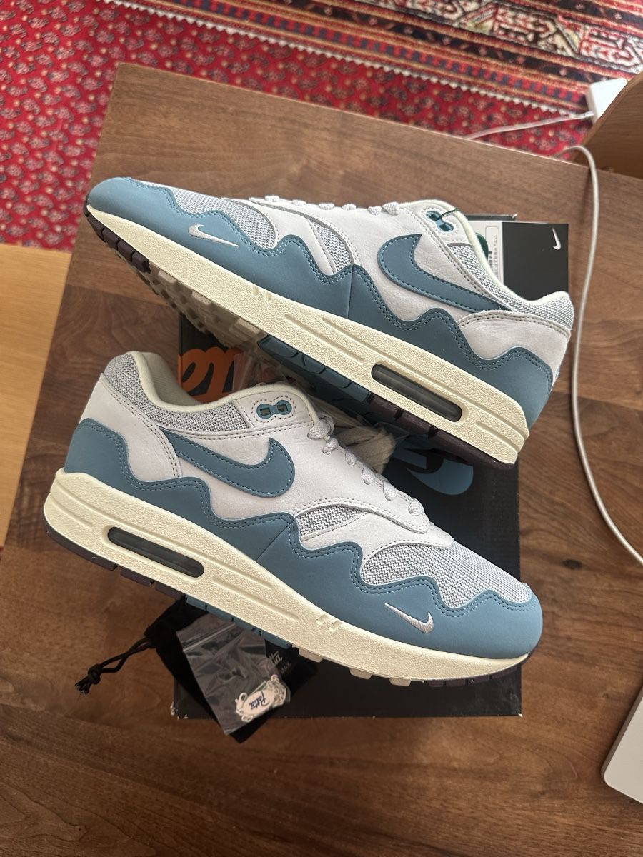 Nike Herrenschuhe: Nike Air Max 1xPatta Aqua US10.5/EU44.5  – Neu (gemäss Beschreibung) aus Zürich von admiraljh