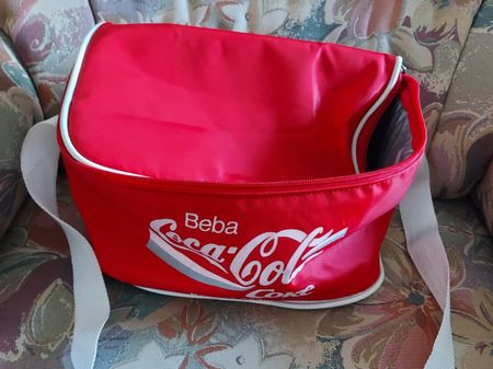KULT VINTAGE SPANISCHE BEBA COCA COLA TASCHE CA. 1980-1990