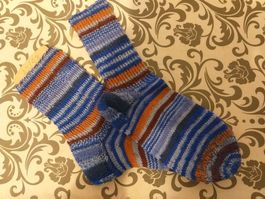 gestrickte Herren Socken