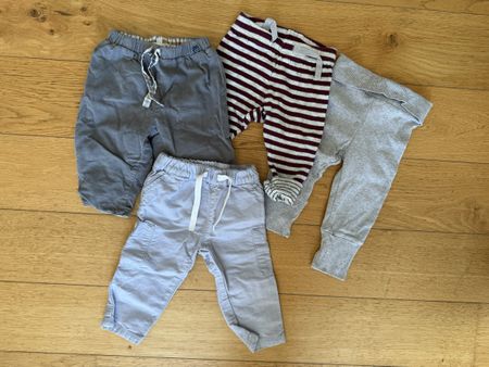 4 Hosen Kleinkind 3m-6m Petit Bateau, Jacadi