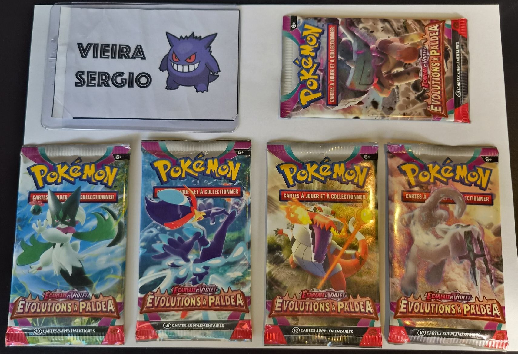 Pokémon Sammelbilder & Trading cards: Artsets boosters Evolution a Paldea – Neu und originalverpackt aus Les Acacias von S.Vieira