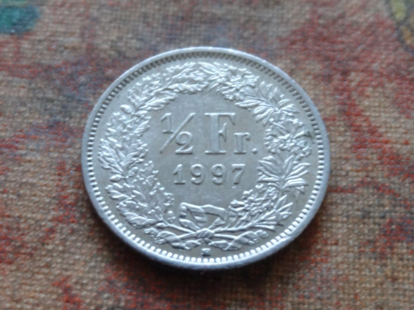 Tutti le monete: 1/2 Fr. 1997 – Usato da Romanel-sur-Lausanne venduto da Swift13