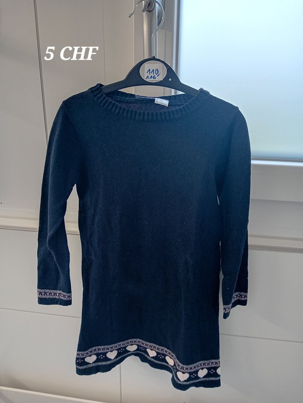 Robes et jupes: Kleid Mädchen langarm 110 / 116 – D'occasion à Romanshorn par cojbamil