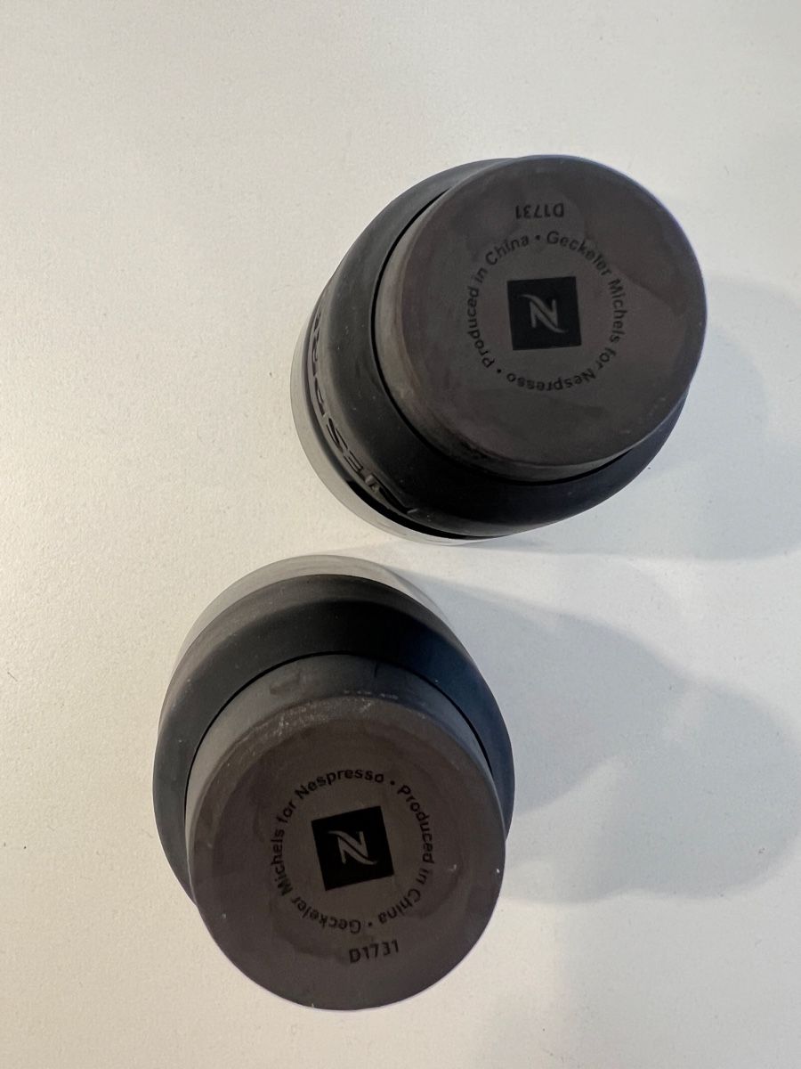 Nespresso Tazze: Nespresso Becher 2er Set Schwarz – Usato da Rotkreuz venduto da Migu2012 4