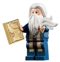 LEGO Minifigur Leonardo da Vinci (aus Set 10363)