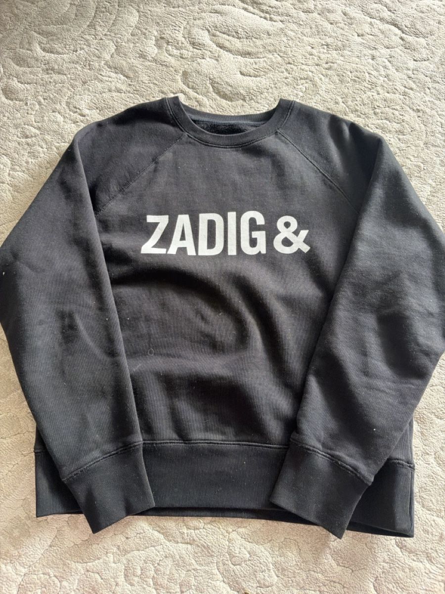 Pullover & Sweatshirts: Zadig & Voltaire Pullover black size XS – Gebraucht aus geneve von clothesreseller