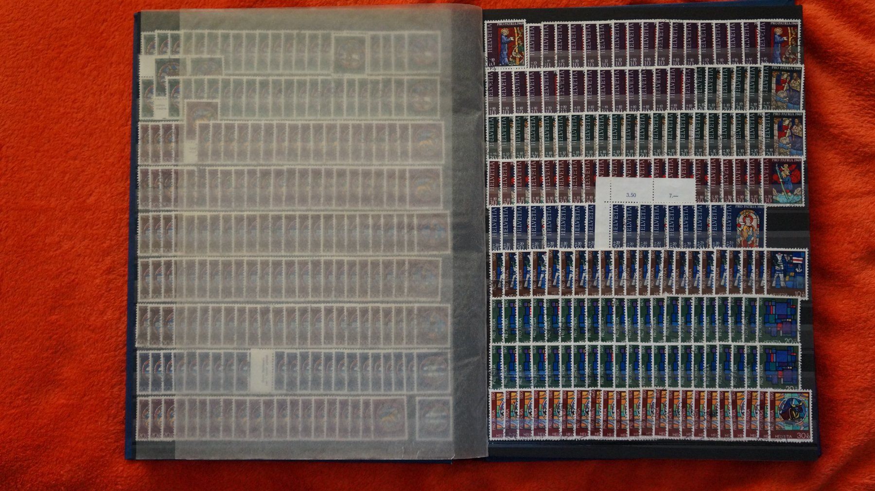Alle Briefmarken: 1 Alben mit Pro Patria ab 1963 – Gebraucht aus Sulgen von Kengi0 5