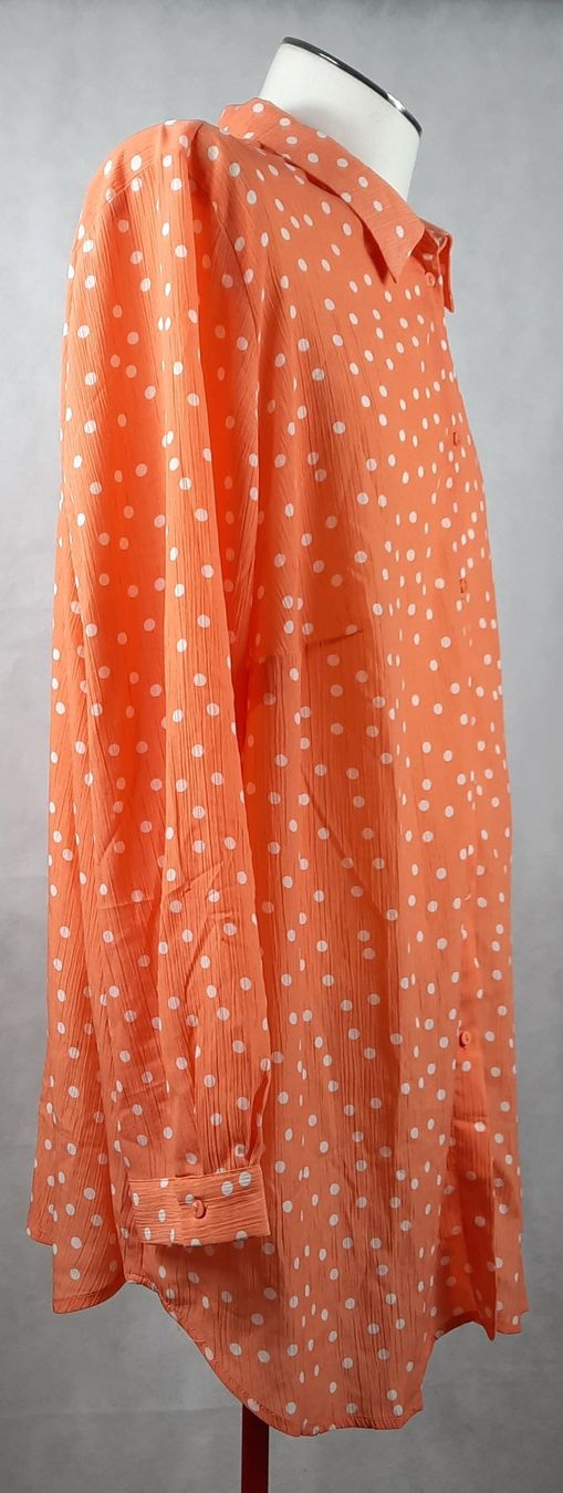 Camicette: STUDIO UNTOLD Damen Polka-Dot Bluse Orange Gr. 54/56 – Nuovo (secondo la descrizione) da Seuzach venduto da VT-Collections2 3
