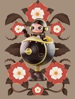 Pop Mart Mega Space Molly Blooming Series - Tudor Rose (UK)
