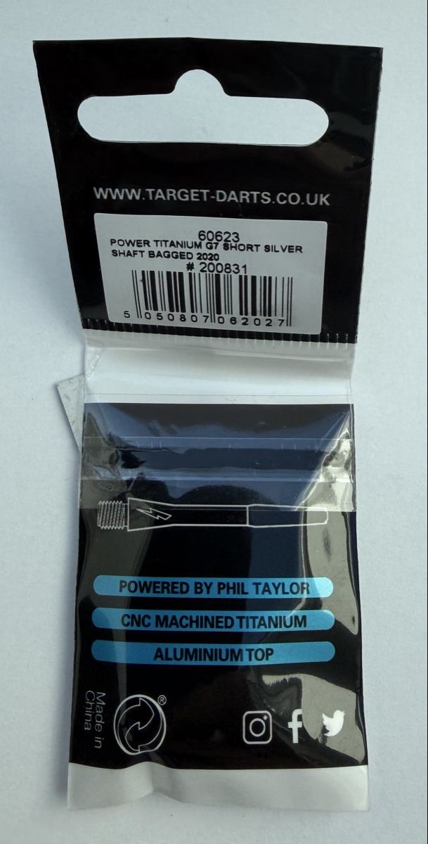 Freccette: Target Power Titanium Generation 7 Gen (4Sets) – Nuovo e nell'imballaggio originale da Zürich venduto da Syossmen 3