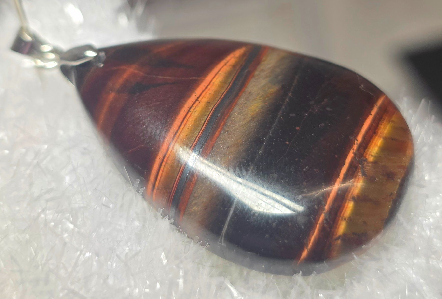 Minerali & Pietre curative: Rotes Tigerauge Anhänger I – Nuovo e nell'imballaggio originale da Matzingen venduto da Shay_Crystalz 1