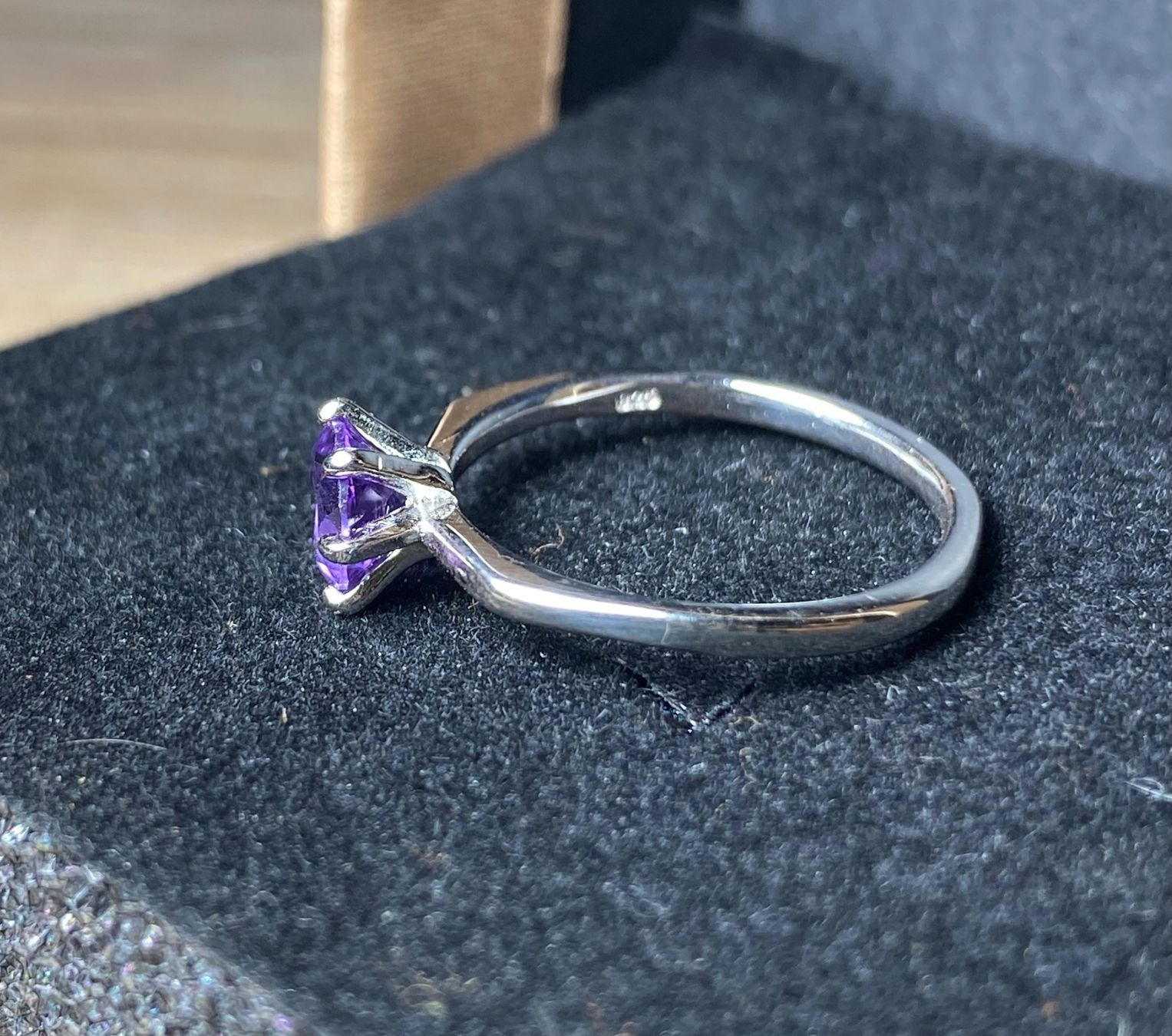 Ringe: Amethyst Ring Silber 925 vergoldet 💎✨ – Neu und originalverpackt aus Laax GR von Kiki-Kingdom2 5