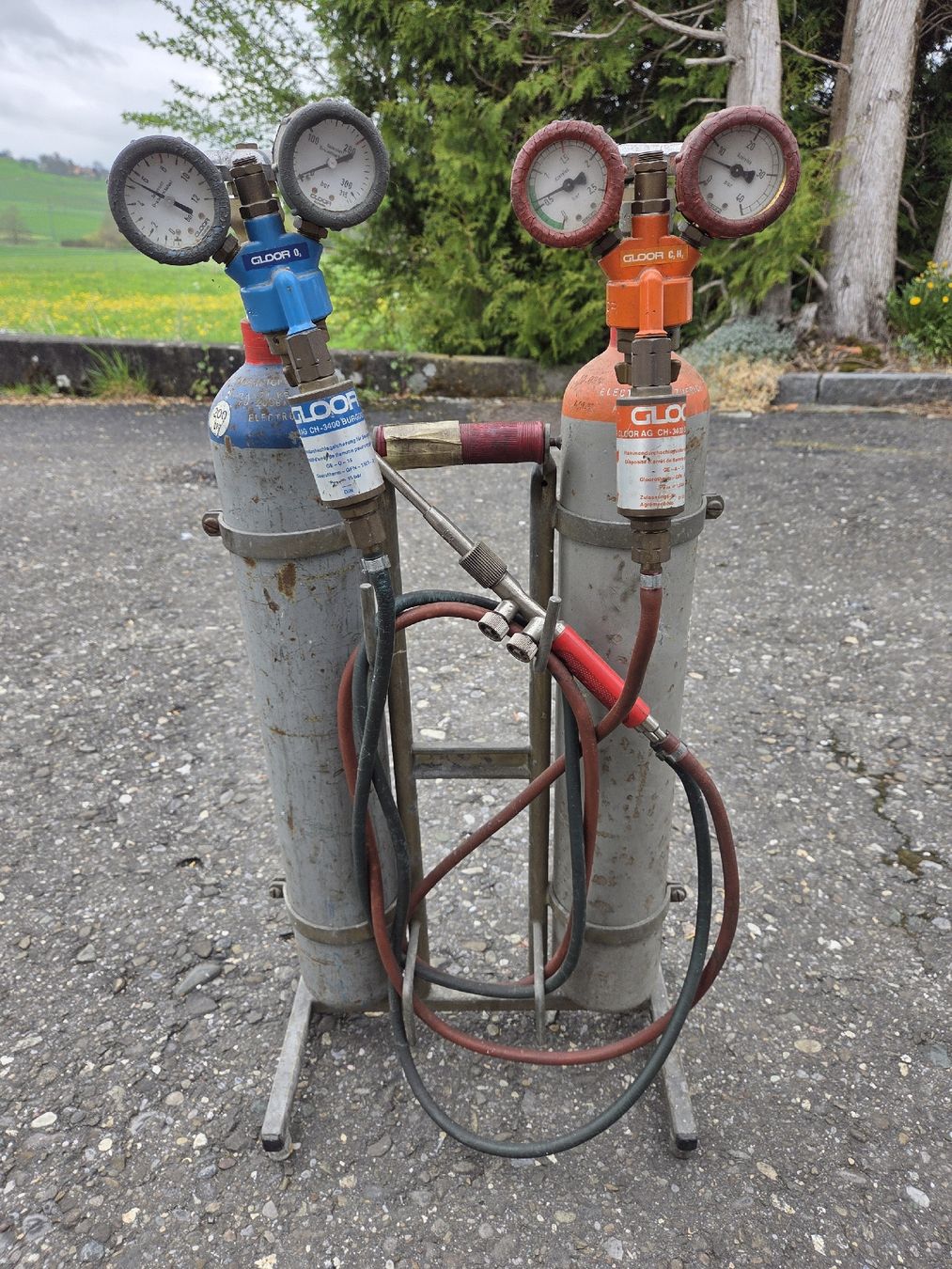Saldatori: Autogen Schweissanlage Mobil – Usato da Villmergen venduto da schluessel65