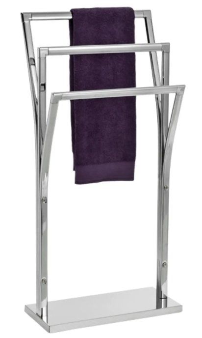 Portasciugamani: Handtuchhalter Wave Grau Chrom 18.5 cm – Nuovo e nell'imballaggio originale da Affoltern am Albis venduto da Minicola