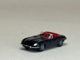 Jaguar Typ E Cabrio schwarz