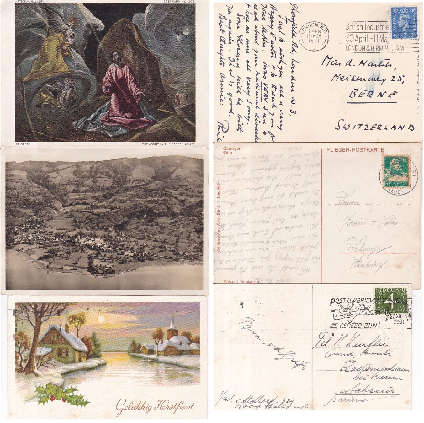 Cartoline postali: 25 Stk. Alte Ansichtskarten, Ausland, CH – Usato da Münchwilen AG venduto da Nesar 5