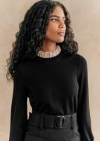 Sezane Jumper "Audry" schwarz XS