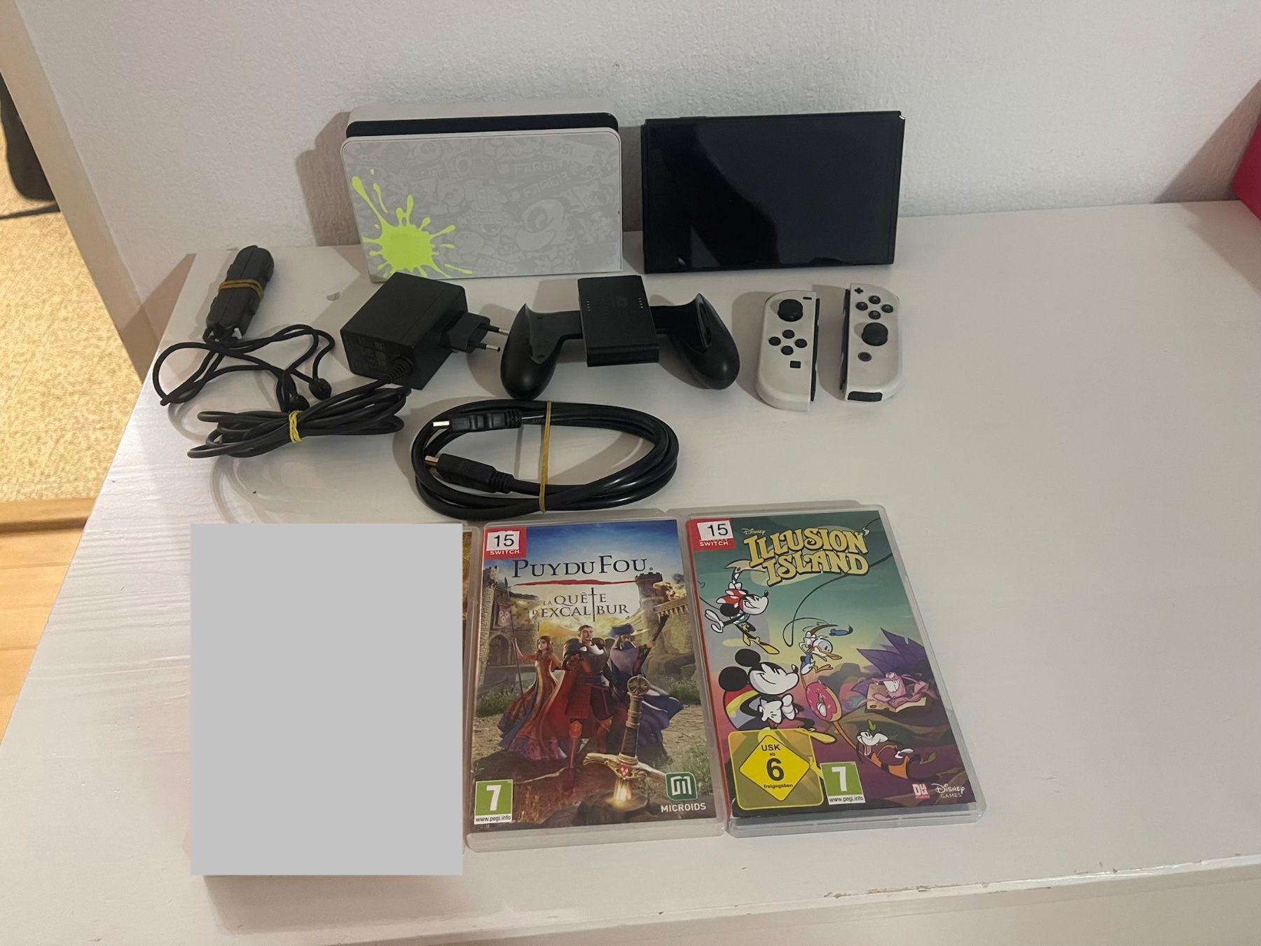 Nintendo Console: Nintendo Switch OLED Splatoon Edition + 2 Jeux! – Usato da Renens VD venduto da fra_2rxn 3