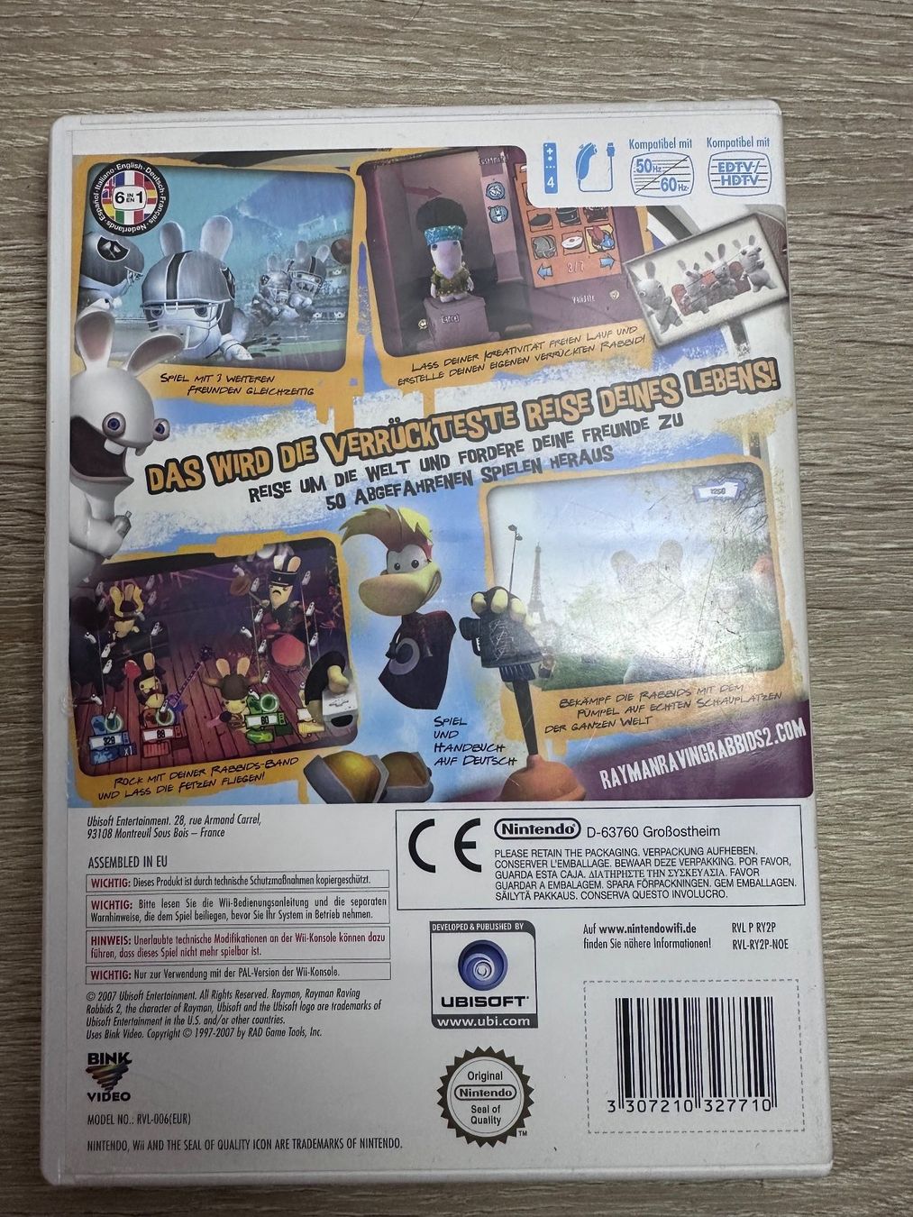 Giochi: Rayman Raving Rabbids 2 Wii – Usato da Bern venduto da Villatech 1