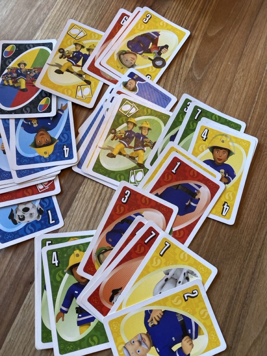 Giochi: Feuerwehrmann Sam Uno Kartenspiel – Usato da St. Gallen venduto da Msgoethe