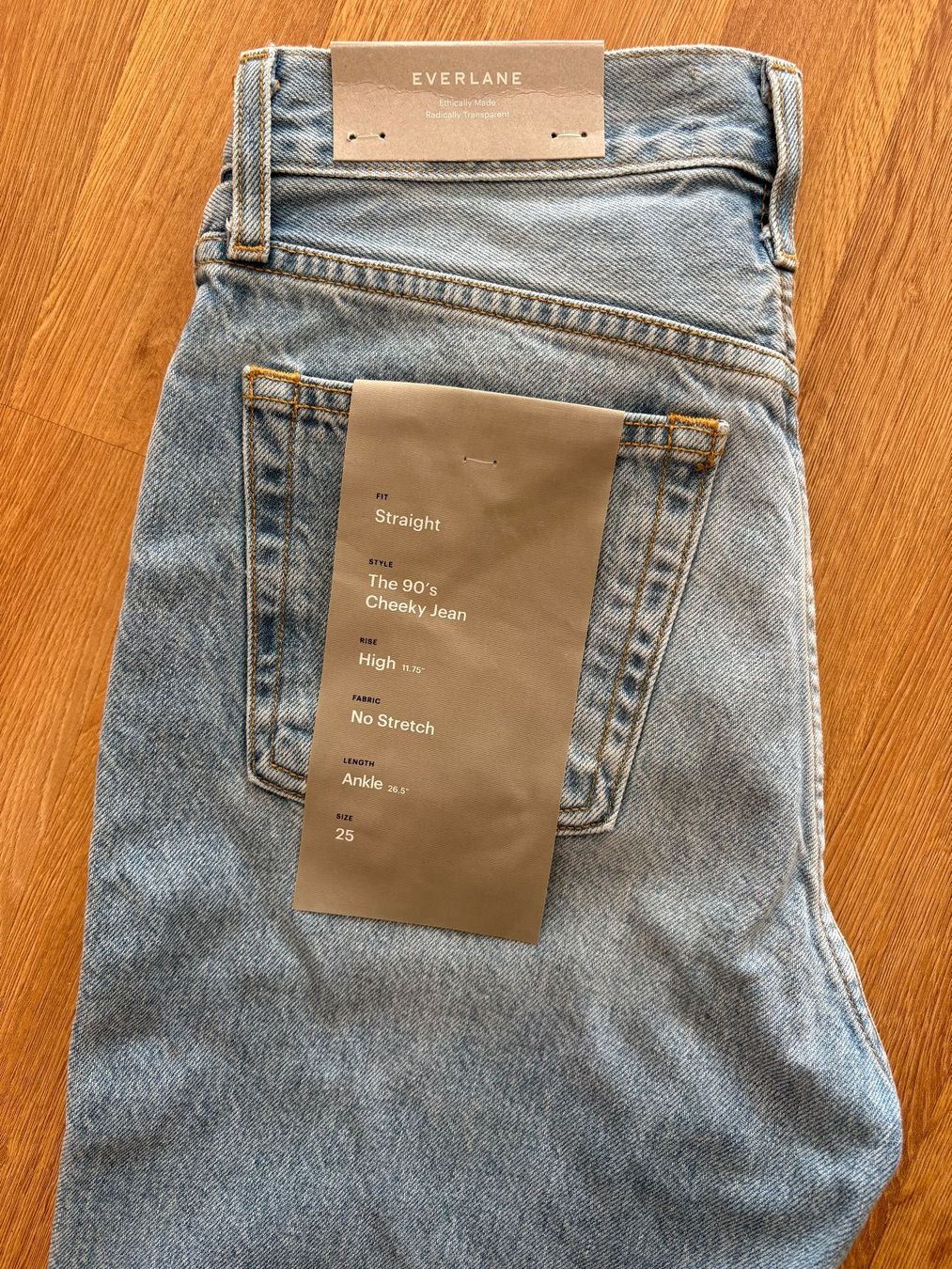 Everlane Jeans: Neu Everlane, Cheeky Jean, Gr 25 – Nuovo e nell'imballaggio originale da Davos Dorf venduto da ari_lj79 5