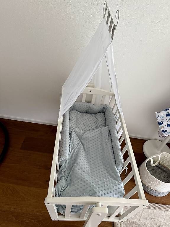 Wiegen & Stubenwagen: Babybett / Babywiege mit Himmel – Gebraucht aus Wattenwil von c.indy___ 2