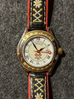 Folkwatch Damenuhr 30mm Ehtno style Trachtenuhr