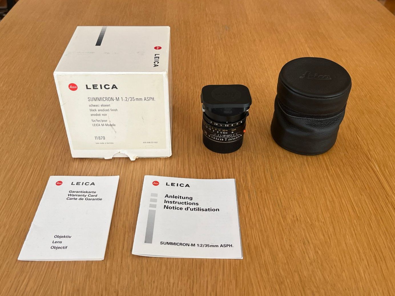 Leica Obiettivi: Leica 35mm - Summicron-M 1:2/35 ASPH. – Usato da Vevey venduto da nie_m7gp
